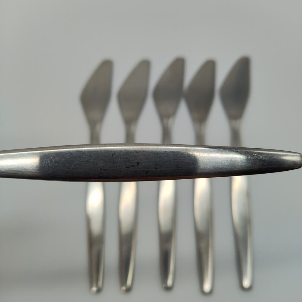 6X Spreader Gense FOCUS Satin 18-8 Stainless SWEDEN Flatware 6"